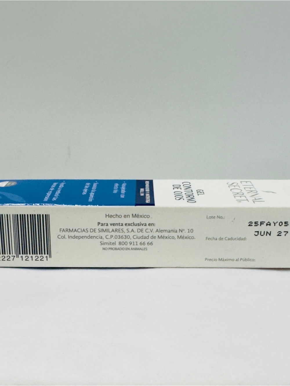 ETERNAL SECRET GEL CONTORNO DE OJOS REPARADOR Y ANTIFATIGA ROLL ON 15ML! - Picture 3 of 8